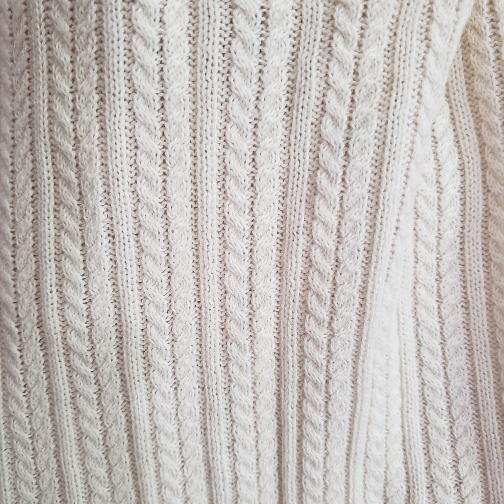LL Bean Cable Turtleneck Sweater